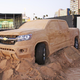 Illustration for article titled Watch These Guys Make A Perfect, Life-Sized Chevy Colorado Out Of Sand